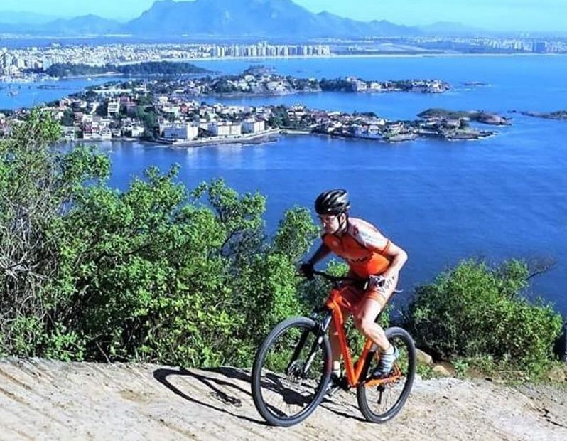 Prótese vai permitir que Bruno Freitas de Moraes volte a pedalar (Foto: Acervo pessoal)