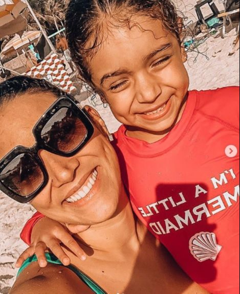 Tandara e a filha, Maria Clara (Foto: Reprodução/ Instagram @tandaracaixeta)