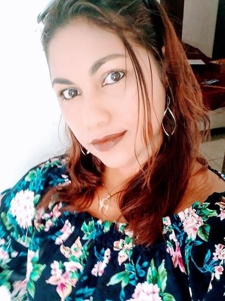 A cozinheira Gilmara de Almeida, 45 anos (Foto: Reprodução/ Facebook)