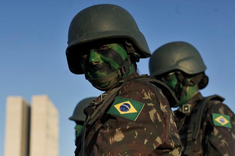 Desfile de Sete de Setembro, em Brasília, em 2019 (Foto: Marcello Casal Jr/ Agência Brasil/ 07/09/2019)