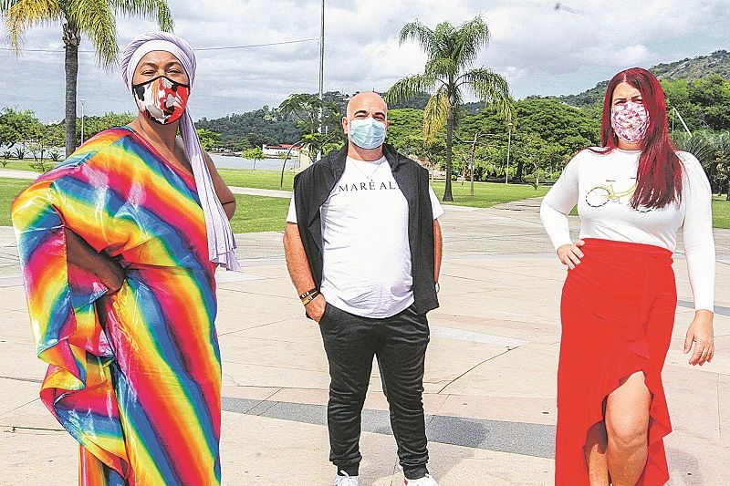 Pandora Da Luz, Sandro Bastos e Paola Graciani são pré-candidatos a vereador em Vitória, Vila Velha e Cariacica, respectivamente (Foto: Kadidja Fernandes/ AT)