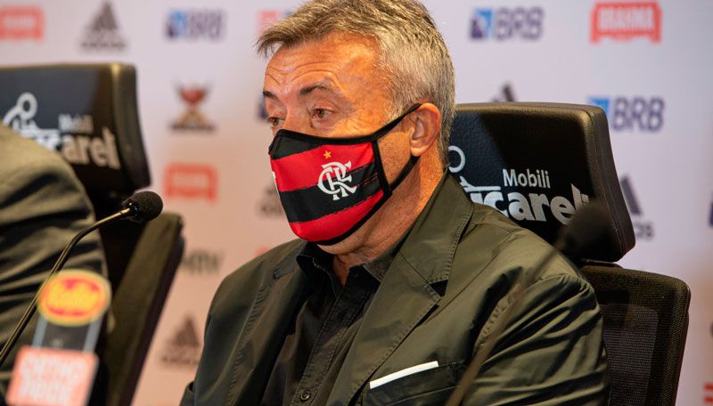 Domènec Torrent (Foto: Alexandre Vidal / Flamengo)