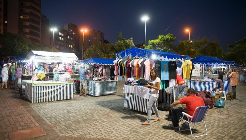 Feira da Praça dos Namorados (Foto: Yuri Barichivich / PMV / 2015)