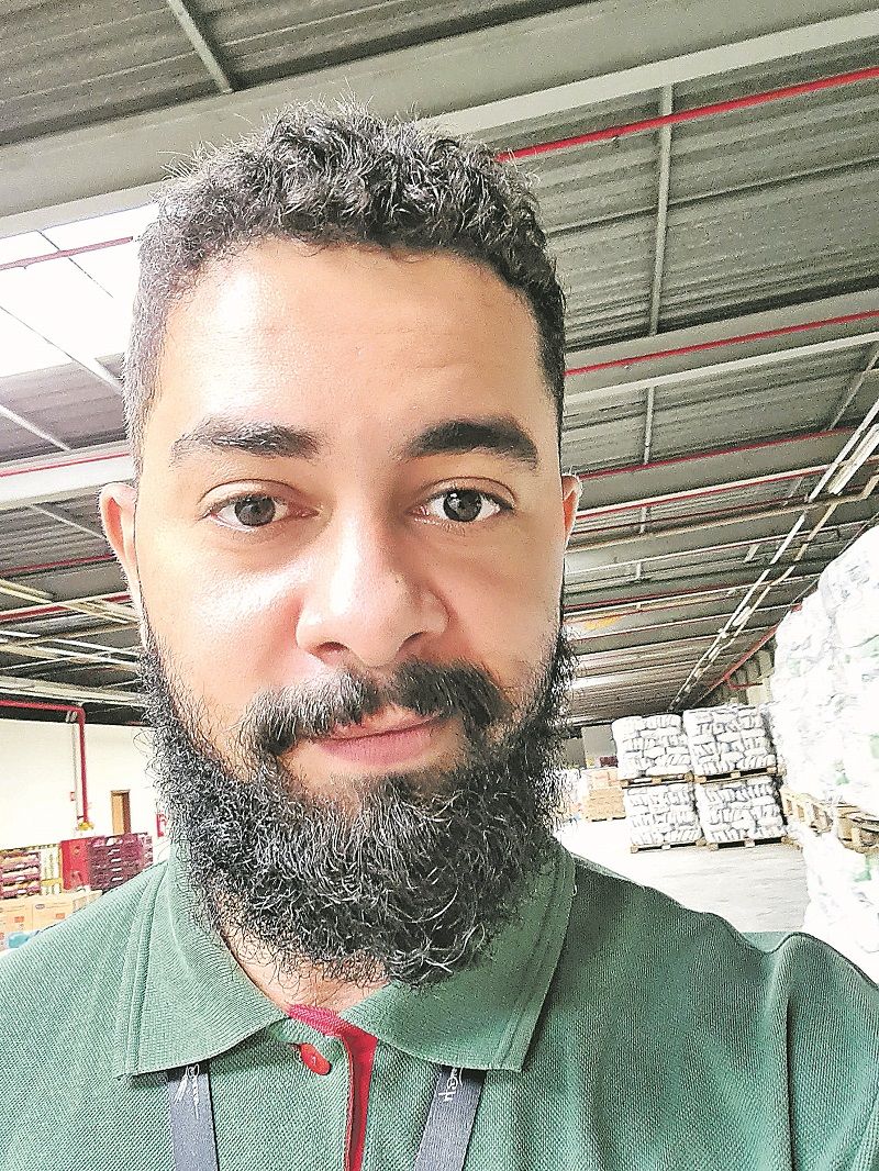 O promotor de vendas e chapeiro Maicon Nascimento (Foto: Acervo pessoal)