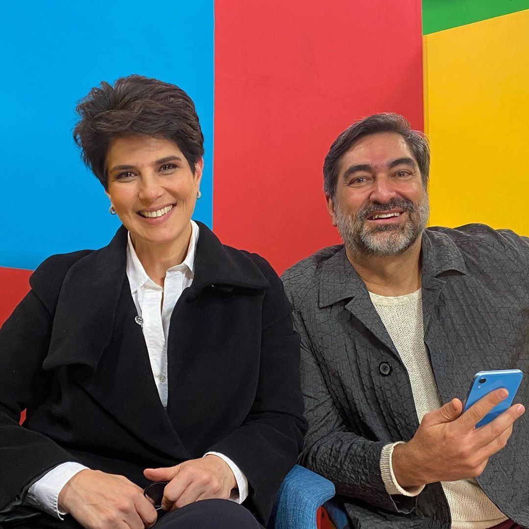 Mariana Godoy e Zeca Camargo (Foto: Reprodução)