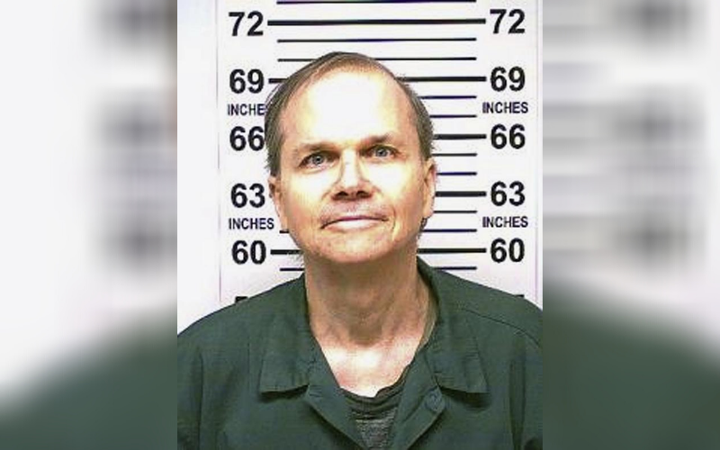 Mark David Chapman, assassino de John Lennon, em imagem de janeiro de 2018 (Foto: Departamento Penal de Nova York)