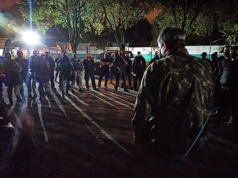 Operação Rebocador é deflagrada para prender traficantes e homicidas em Cariacica. (Foto: Divulgação/Sesp)