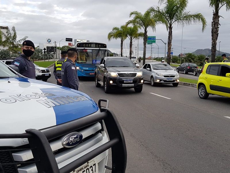 Operação Visibilidade realizada pela Sesp na Grande Vitória (Foto: Divulgação)
