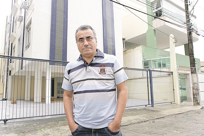 gedaias freire, presidente do Sindicato de Condomínios do Estado, entende a necessidade de proteger a vítima (Foto: Leone Iglesias/ AT)