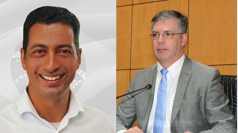 Subtenente Assis e deputado Adilson Espindula (Foto: Divulgação)