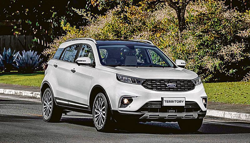 Novidade da Ford, Territory virá para disputar vendas com Jeep Compass e Volkswagen Tiguan (Foto: Assessoria Ford)