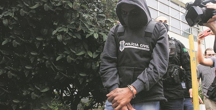 Tio de menina de 10 anos foi preso acusado do estupro em São Mateus (Foto: KADIDJA FERNANDES/AT)