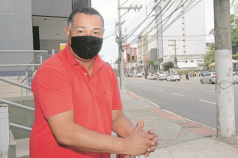 Thiago Oliveira exige medidas de precaução da Justiça Eleitoral (Foto: Kadidja Fernandes/AT)