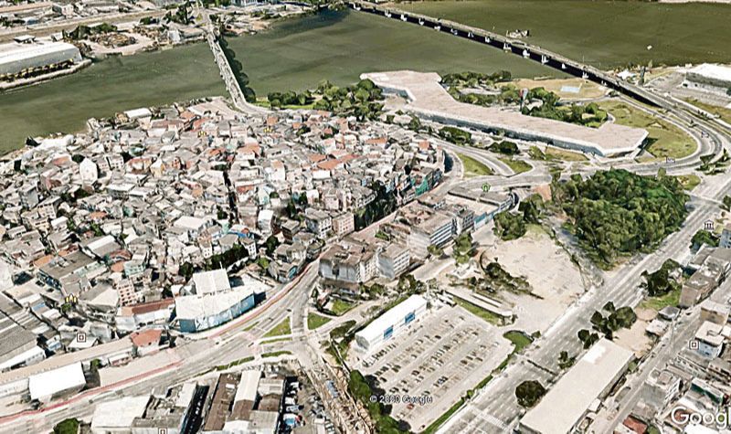 Situação atual do Portal do Príncipe (Foto: Reprodução / Google Maps)