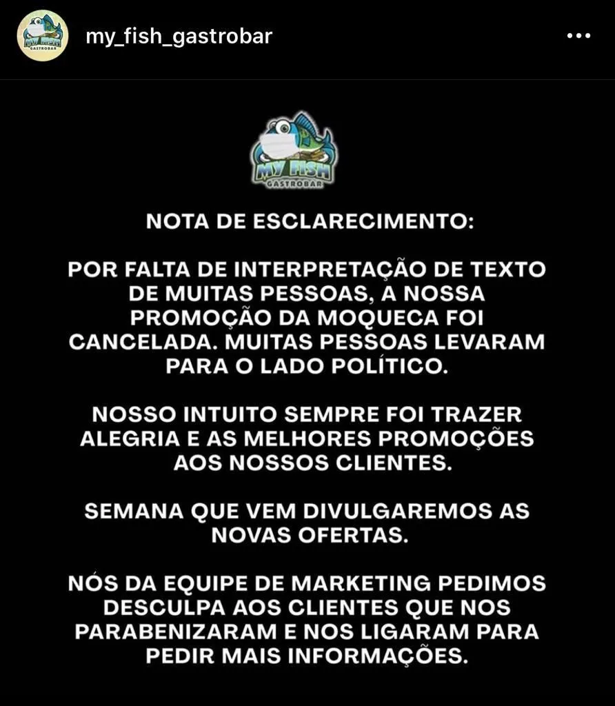 Imagem ilustrativa da imagem Após anunciar desconto para quem já teve Covid, restaurante cancela promoção