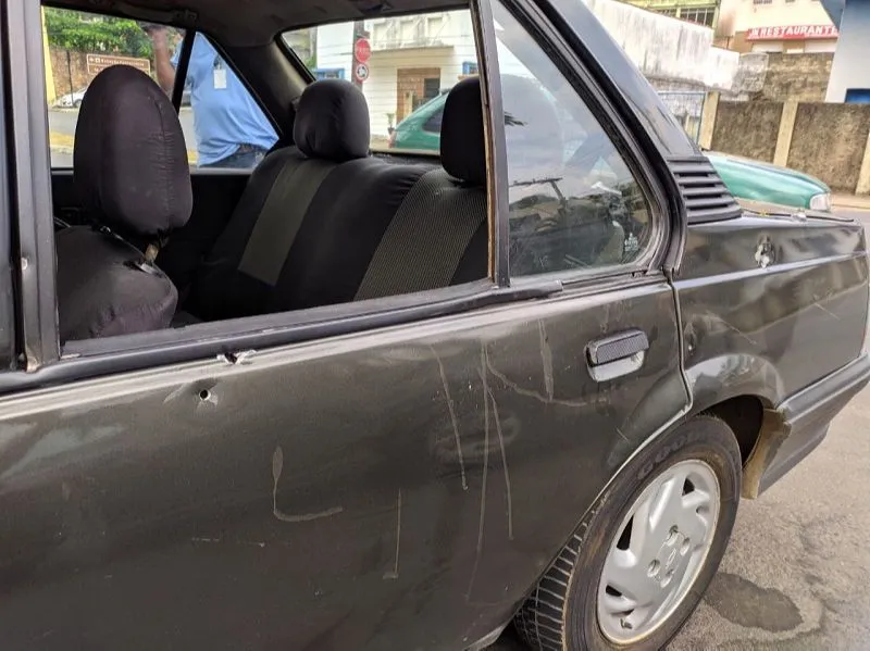 Imagem ilustrativa da imagem Carona de carro é executado na frente da filha em Viana
