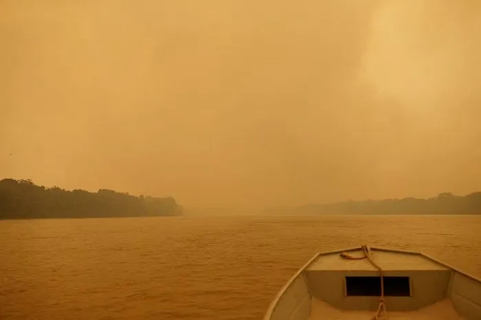 Imagem ilustrativa da imagem FOTOS| Em 14 dias do mês, Amazônia já tem mais queimadas que em todo setembro do ano passado
