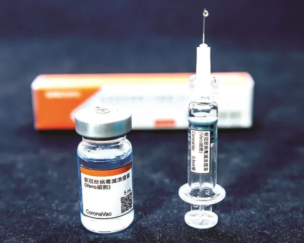 Vacina Coronavac não apresentou reações adversas na fase de testes