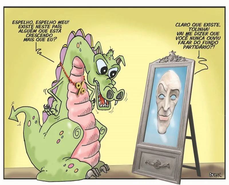 Imagem ilustrativa da imagem Charge do Dia: Espelho, espelho meu