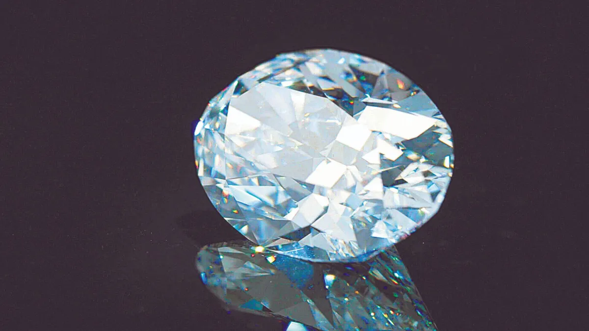 Imagem ilustrativa da imagem Diamante raro vai a leilão por R$ 162 milhões