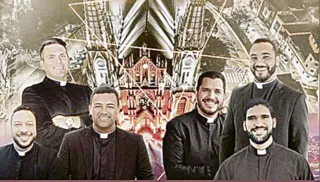 Imagem ilustrativa da imagem Live com seis padres hoje