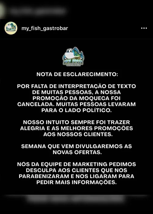 Imagem ilustrativa da imagem Após anunciar desconto para quem já teve Covid, restaurante cancela promoção