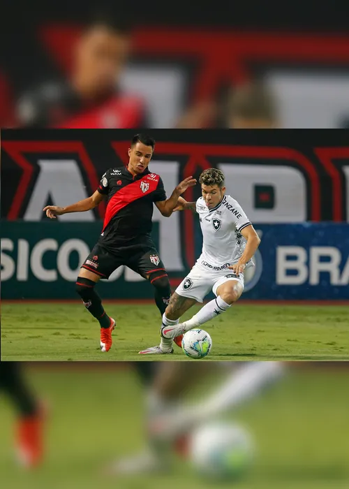 Imagem ilustrativa da imagem Botafogo empata com Atlético-GO e segue na zona de rebaixamento
