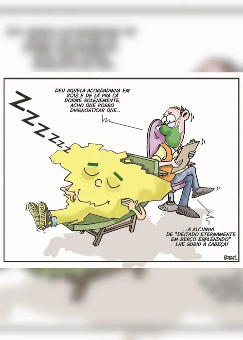 Imagem ilustrativa da imagem Charge do Dia: Sono profundo