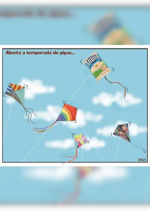 Imagem ilustrativa da imagem Charge do Dia: Temporada de pipas