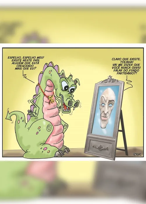 Imagem ilustrativa da imagem Charge do Dia: Espelho, espelho meu