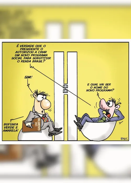 Imagem ilustrativa da imagem Charge do Dia: Novo programa social