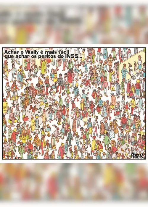 
          Imagem ilustrativa da imagem Charge do Dia: Peritos do INSS
          