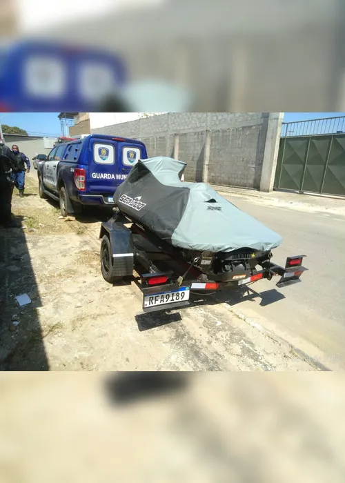 Imagem ilustrativa da imagem Jet Ski roubado em Minas Gerais é recuperado pela Guarda Municipal de Vila Velha