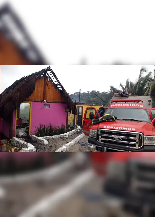Imagem ilustrativa da imagem Incêndio destrói bangalôs de pousada em Domingos Martins