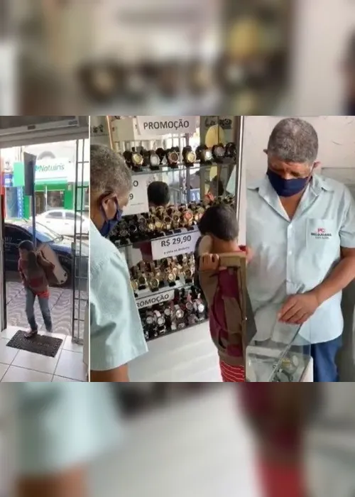 Imagem ilustrativa da imagem Relojoeiro que se comoveu com 'menino engraxate' é acusado de apologia ao trabalho infantil