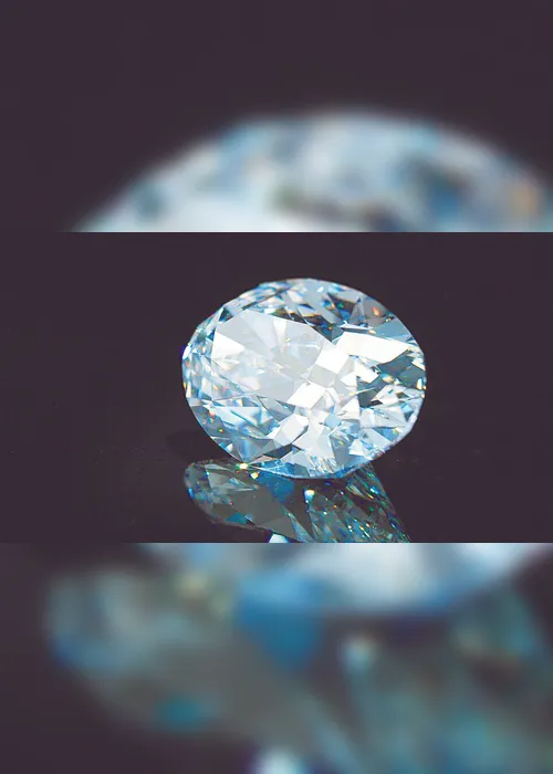Imagem ilustrativa da imagem Diamante raro vai a leilão por R$ 162 milhões