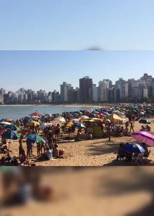Imagem ilustrativa da imagem VÍDEO | Praias ficam lotadas neste segundo dia de feriado prolongado