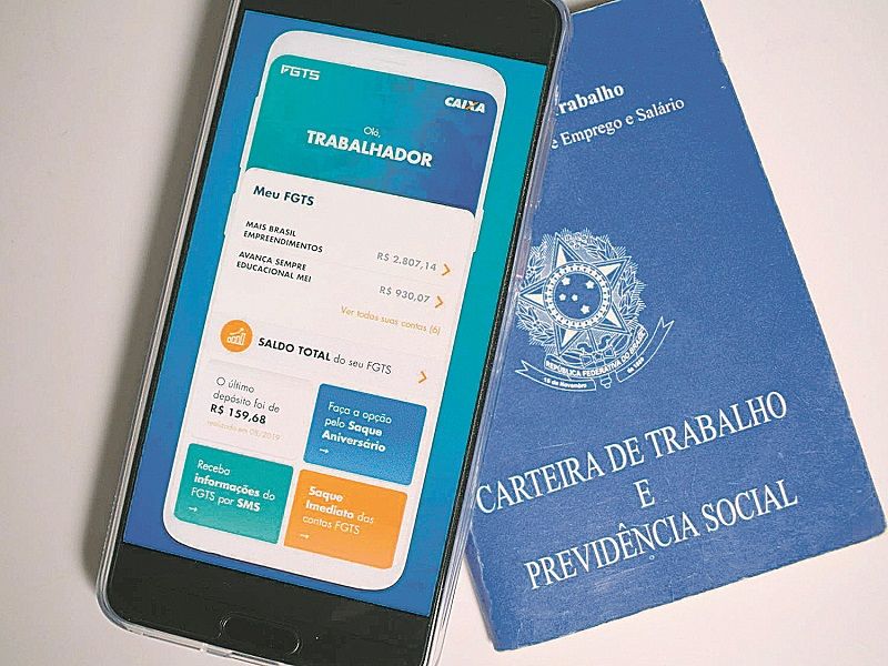 Aplicativo Meu FGTS é uma das ferramentas disponibilizadas pela Caixa para solicitar o recebimento do valor (Foto: Divulgação)