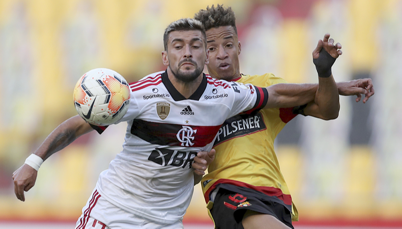 Arrascaeta é destaque no jogo (Foto: DOLORES OCHOA/ASSOCIATED PRESS/ESTADÃO CONTEÚDO)
