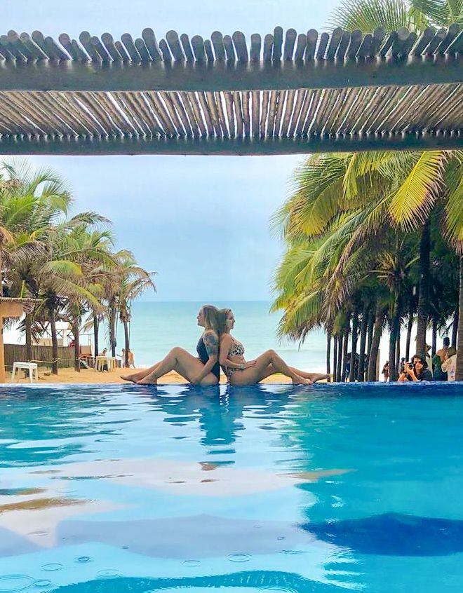 Canoa Quebrada clube de praia