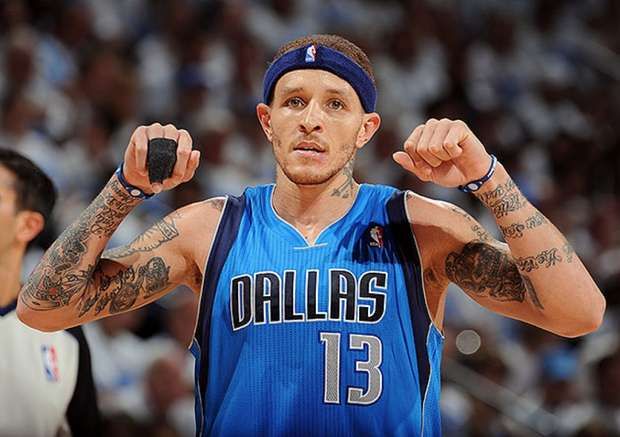Delonte West atuando pelo Dallas Mavericks em sua última temporada na NBA (Foto: NBA/Divulgação)
