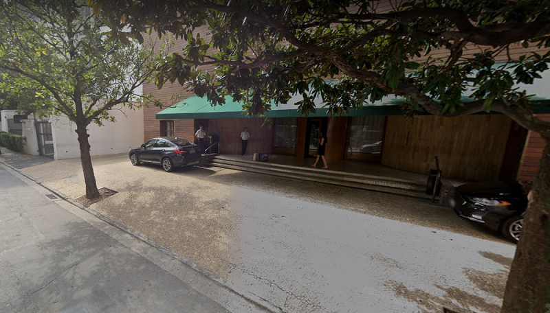 Entrada do Hotel Fasano, em São Paulo (Foto: Reprodução/Google Maps)