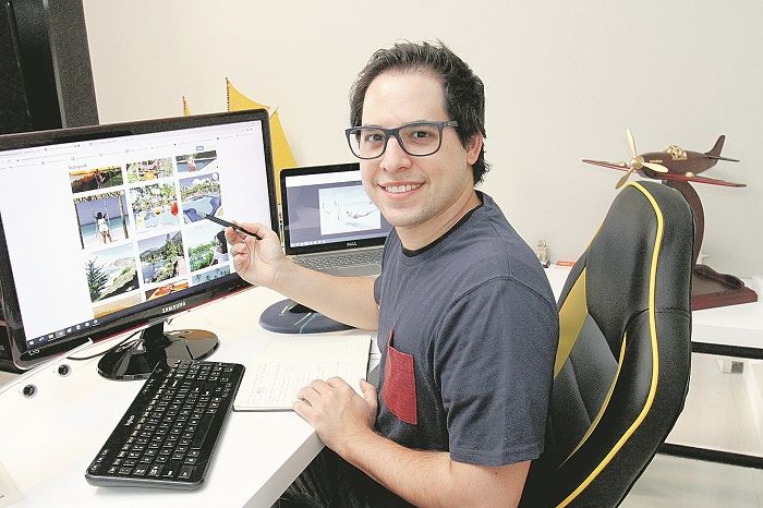 Guilherme Marinho percebeu, entre julho e agosto, um aumento na procura por viagens dentro do Brasil (Foto: Leone Iglesias/AT)