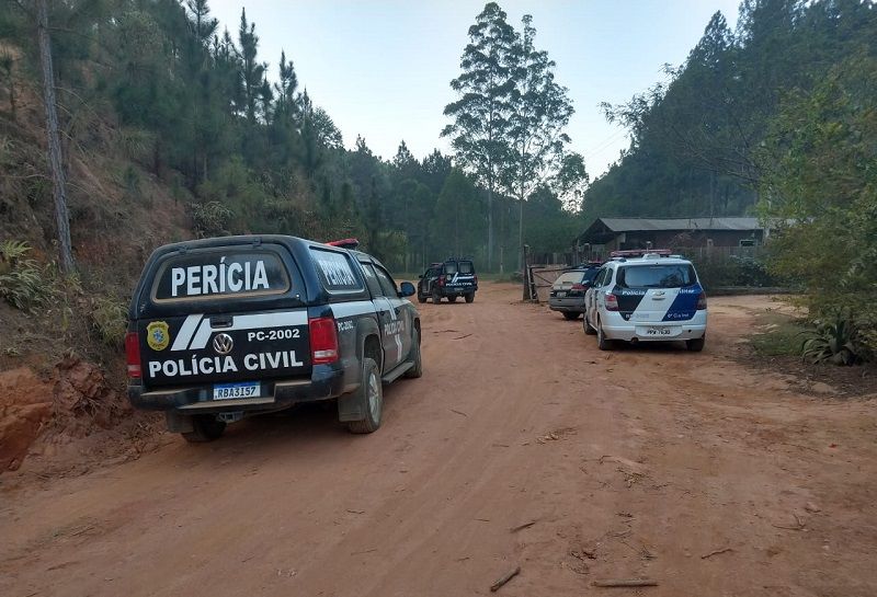 O corpo da vítima foi encontrado na tarde desta quinta-feira (16), em Caxixe, zona rural do município (Foto: Divulgação)