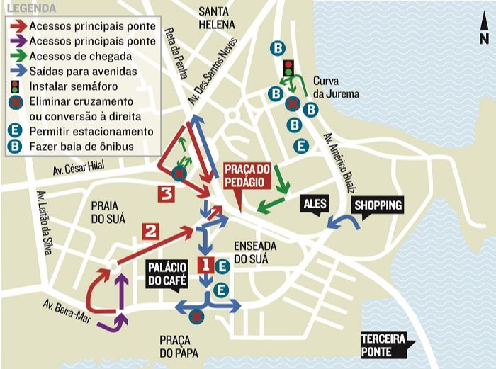 Mudanças sugeridas por moradores (Foto: Arte: André Felix)