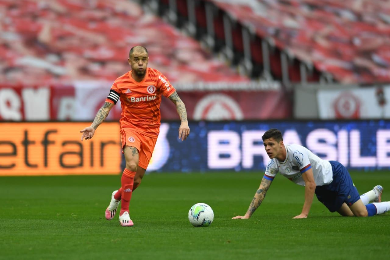 Inter ficou no empate com o Bahia (Foto: Internacional/Twitter)