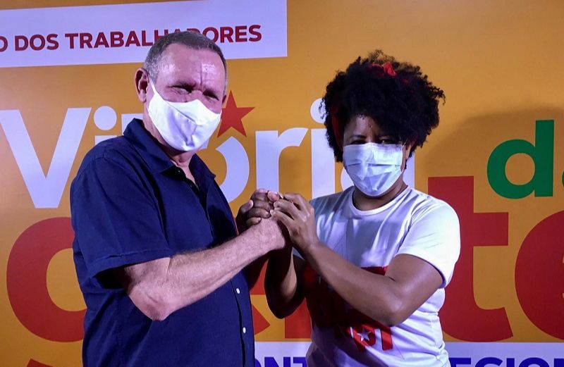 João Coser e Jackeline Rocha vão disputar a Prefeitura de Vitória (Foto: Reprodução/Facebook)