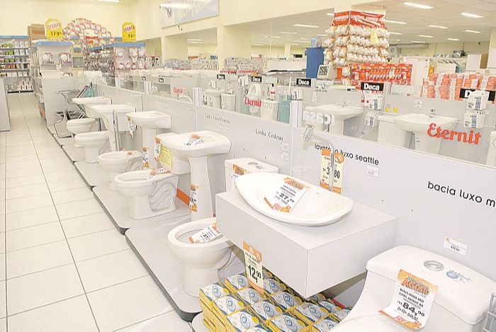 Lojas de Materiais de construção registraram um crescimento de 85% nas vendas neste período de pandemia, quando os consumidores investiram em reformas (Foto: Fernando Ribeiro — 15/11/2017)