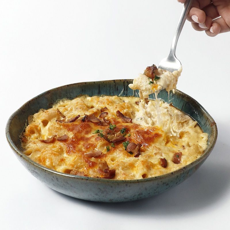 Mac&Cheese com bacon Bistrô Joaquim. (Foto: Olivier Schoclin/Divulgação)