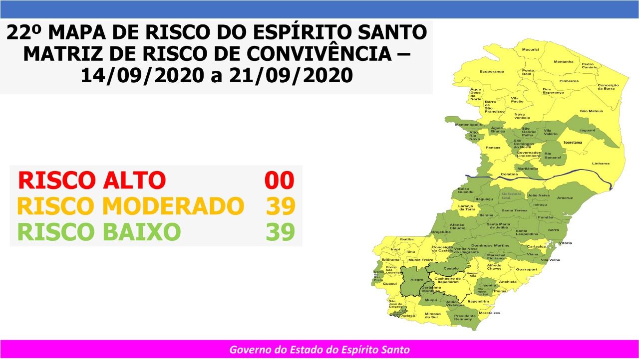Novo mapa (Foto: Divulgação governo do Estado)